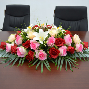 会议室桌花仿真