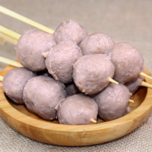 关东煮食材牛肉风味丸30串/包便利店商用水煮食材火锅麻辣烫原料