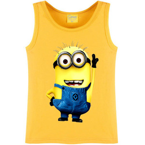 小黄人衣服儿童装儿童夏天衣服儿童无袖背心童装包邮