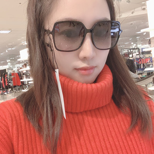 正品代购 gucci墨镜女时尚大框方形亚洲版gg0544sa古驰太阳镜男