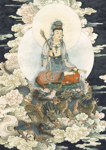 文殊菩萨像画像