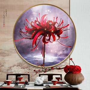 彼岸花植物花卉十字绣2020新款绣小件线绣客厅卧室餐厅自己绣手工