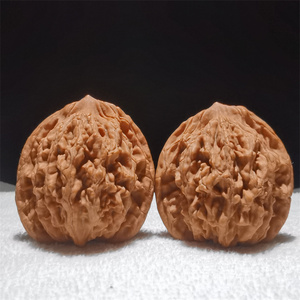 43自然桩麦穗虎头1035老款堂上虎头天然自然桩大粗筋文玩核桃全品