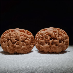 53麒麟纹大官帽9101特大极品文玩核桃南将石百花山野生狮子头矮桩