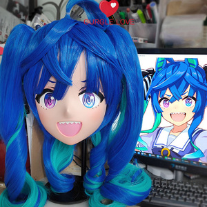 赛马娘双涡轮二次元面具定做头壳定制kigurumi