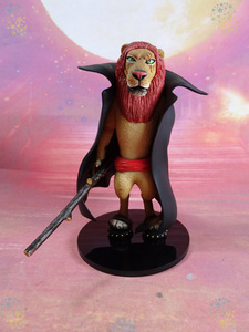 日版万代zero 魂限定 海贼王动物系列 狮子 香克斯 模型散货 手办