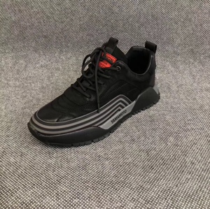 2018秋冬新款第六感鞋男士休闲鞋时尚系带松糕磨砂牛皮鞋第6感