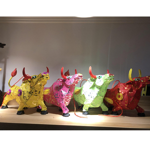 秦淮花灯-牛年生肖灯元宵节传统灯笼儿童夫子庙