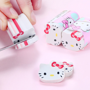 凯蒂猫儿童橡皮擦小学生专用橡皮卡通造型创意橡皮擦学习文具用品