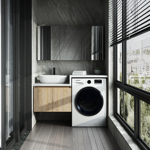 洗衣机伴侣高低盆台面