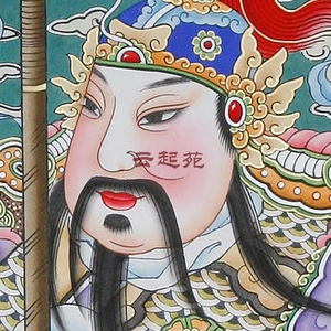 年画门神秦琼敬德高清电子图片69m装饰宣传素材