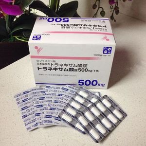 日本氨甲环酸传明酸晒斑黄褐斑500mg100片身体护理