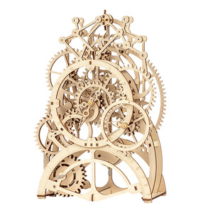 800人付款淘宝自制机械摆钟计时器实验小学生五年级科学diy齿轮连杆