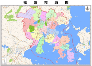 闽清县乡镇地图图片
