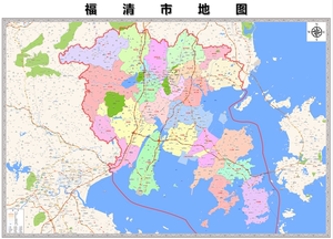 福清市区地图全图图片