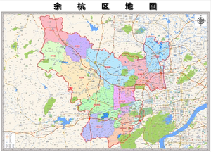 余杭区东湖街道地图图片