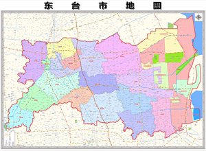东台行政区划图图片