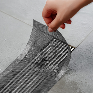 日本一次性地漏贴长条下水道过滤网浴室防虫淋浴房防堵防头发贴纸