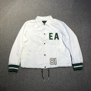 海报款 e系-色丁真丝绸缎面料 撞色立体刺绣 微宽松 教练夹克外套