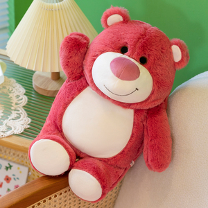 软糖熊公仔可爱粉色小熊布娃娃生日礼物送女生床上玩偶结婚伴手礼