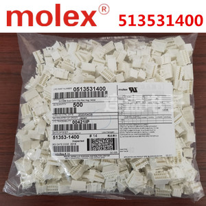 MOLEX 原装进口 51353-1400 513531400 塑壳 莫仕 连接器 接插件