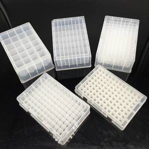 2ml圆孔浅孔 配套硅胶盖深孔储存板样品板