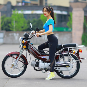 老人f证蓝牌照嘉陵工业嘉鹏48两轮燃油助力国4电喷轻便弯梁摩托车