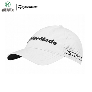 TaylorMade泰勒梅高尔夫球帽新款男士透气 遮阳帽子暗影夏季
