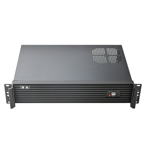 厚尚2U280超薄超短小型ITX M-ATX铝面板迷你防尘工控服务器机箱