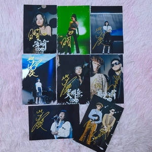 亲笔签名2022年声生不息 炎明熹 安崎 魔动闪霸6寸照片 12寸海报