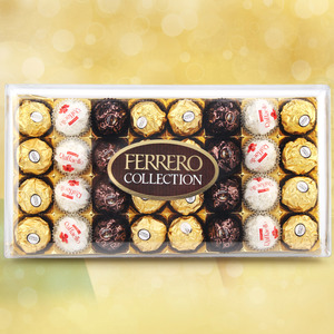 费列罗巧克力拉斐尔椰蓉t32粒臻品礼盒装情人节礼物进口零食生日