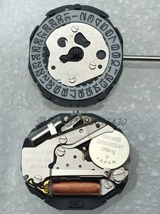 手表配件日本原装美优达2035女装单历2015石英机芯