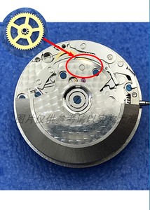 手表配件国产丹东7750机芯自动一轮编号1481