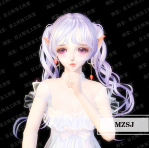mzsj - 电脑端qq炫舞捏脸设计 女 数据 宁宁 37美容卷