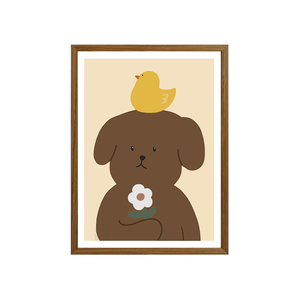 sweet home装饰画ins小清新可爱卡通挂画儿童房装饰画电箱遮挡