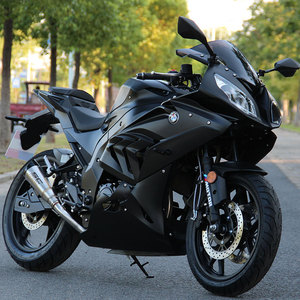 国产全新可上牌国四电喷宝雕双r宝马款摩托车跑车机车400双缸水冷