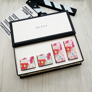 正品gucci古驰古奇花之舞花园系列栀子花女士香水小样礼品盒套装