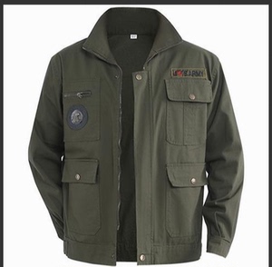 夏季工作服套装男建筑工地农民工干活衣服薄款长袖纯棉耐磨劳保服