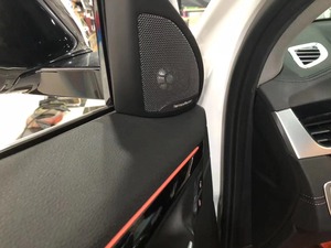 适用宝马BMW新X2 F39升级哈曼A柱发光盖板网喇叭中置低音汽车加装