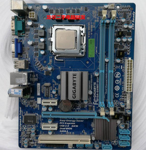技嘉 ga-g41mt-d3p ddr3电脑 775针主板集成台式机串口 lpt全固态