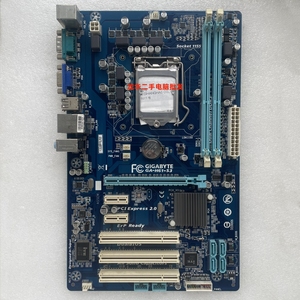 技嘉 GA-H61-S3 DDR3电脑 1155针主板 串口 全固态 大板 三个PCI