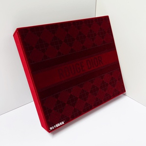 dior迪奥蓝金口红999四只装礼盒柜台空礼盒包装套盒红色丝绒包邮