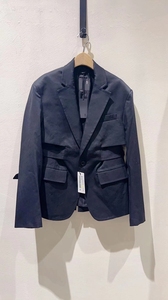 63折 OO香港代购24年2月春夏女款 R13 腰带西装外套