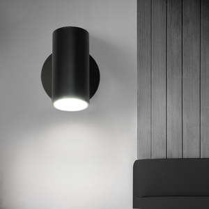 极简轻奢网红全铜床头灯壁灯卧室明装射灯家用客厅电视背景墙壁灯