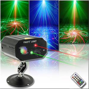 声控ktv闪光灯酒吧激光舞台跳舞灯彩灯家用镭射蹦迪灯舞厅爆闪灯
