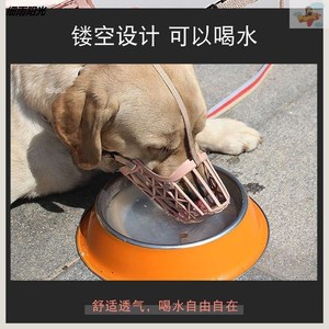狗嚼子狗嘴套大型