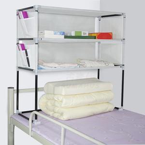 学生宿舍床上置物架简易布衣柜收纳柜寝室上铺下铺床头衣物整理柜