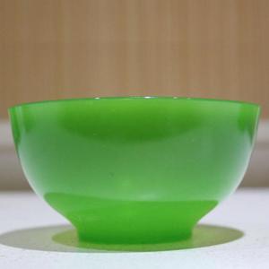 玉碗工艺品小玻璃玉器饭碗高档创意米饭碗玉质瓷碗家用个性米饭碗