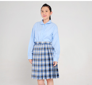 裕达深圳中学生校服 女款秋冬制礼服套装 西服 裙 衬衣 飘带 马甲