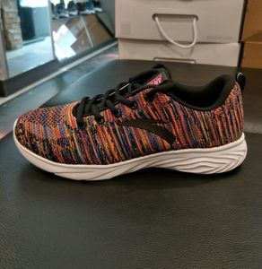 断码清仓安踏跑鞋春秋季飞线网面缓震运动女跑鞋12735541-5